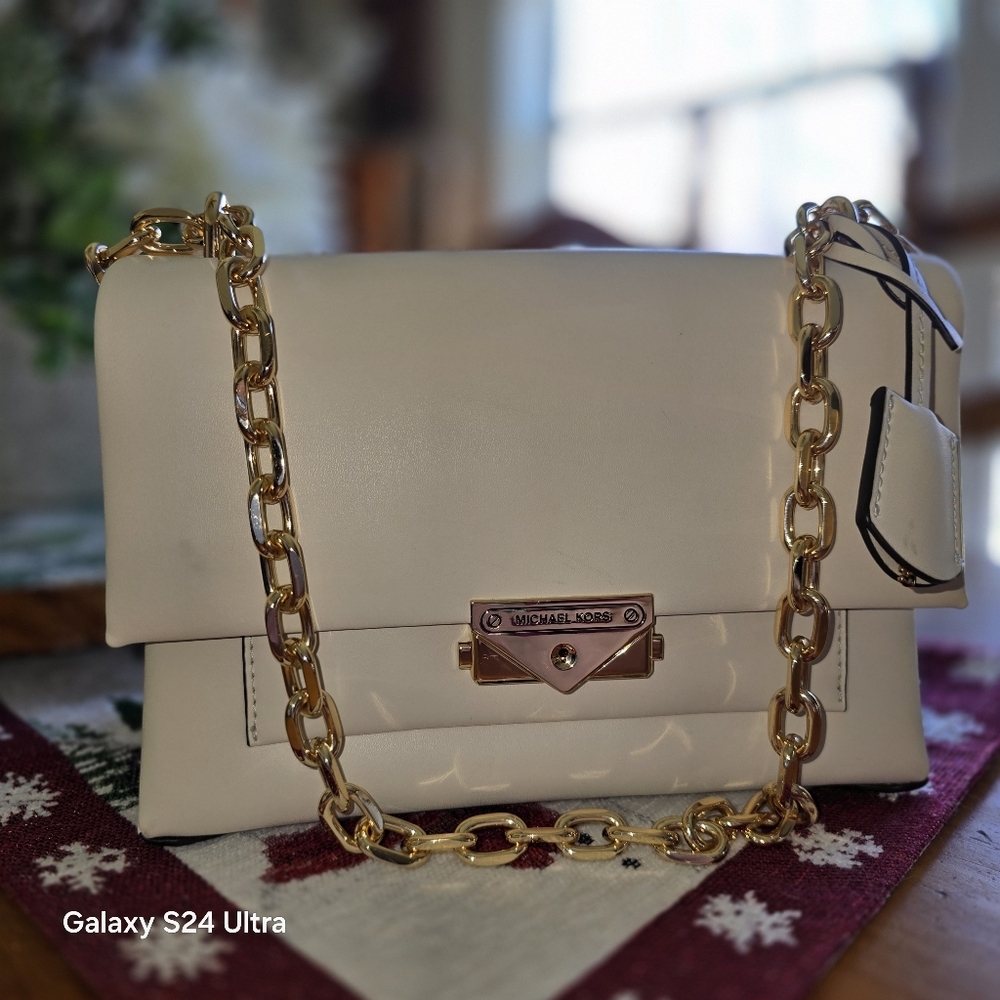 Michael Kors Cream Shoulder Bag